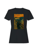 Demon Scream Surreal Art Print Women's T-shirt