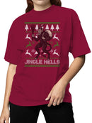 Jingle Hells Krampus Design Women's T-shirt