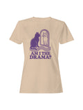 Reflective Cat Drama Humor Design Women's T-shirt