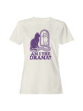 Reflective Cat Drama Humor Design Women's T-shirt