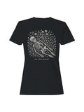 Skeleton in Floral Drama Scene Women's T-shirt