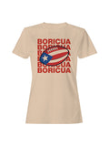Boricua Football Pride Graphic Women's T-shirt