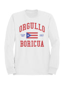 Orgullo Boricua Pride 1917 Women's Sweatshirt