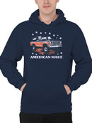 Classic American Made SUV Design Men's Hoodie