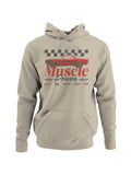 Muscle Power Auto Racing Design Men's Hoodie