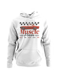 Muscle Power Auto Racing Design Men's Hoodie