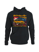 Street Racer Retro Graphic Design Men's Hoodie