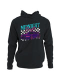 Midnight Drift Racing Graphic Men's Hoodie