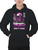 Urban Drift Zone Art Design Men's Hoodie