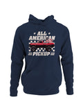 All American Pickup Truck Glory Men's Hoodie