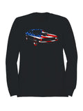 Classic American Muscle Car Art Men's Sweatshirt