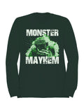 Monster Mayhem Truck Splash Art Men's Sweatshirt