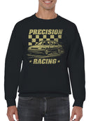 Precision Racing Car Graphic Men's Sweatshirt