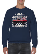 All American Pickup Truck Glory Men's Sweatshirt
