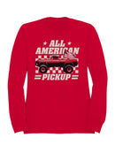 All American Pickup Truck Glory Men's Sweatshirt
