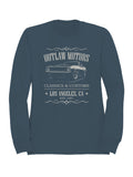 Outlaw Motors Classic Cars Design Men's Sweatshirt