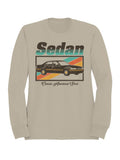 Classic American Sedan Design Men's Sweatshirt