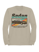 Classic American Sedan Design Men's Sweatshirt
