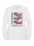 American Muscle Cars Retro Design Men's Sweatshirt