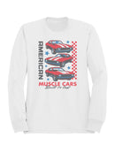 American Muscle Cars Retro Design Men's Sweatshirt