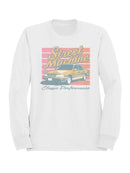 Retro Street Machine Car Art Men's Sweatshirt