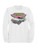 Retro Overdrive Car Graphic Men's Sweatshirt