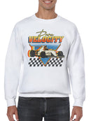 Pure Velocity Racing Graphic Men's Sweatshirt