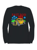Fast Rod Vintage Car Graphic Men's Sweatshirt