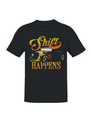 Shift Happens Hot Rod Design Men's T-shirt