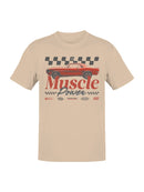 Muscle Power Auto Racing Design Men's T-shirt