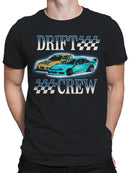 Drift Crew Racing Design Men's T-shirt