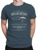 Outlaw Motors Classic Cars Design Men's T-shirt