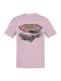 Retro Overdrive Car Graphic Men's T-shirt