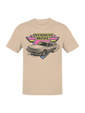Retro Overdrive Car Graphic Men's T-shirt