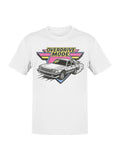 Retro Overdrive Car Graphic Men's T-shirt