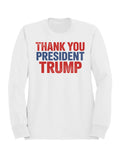 Thank You President Trump Design Men's Sweatshirt