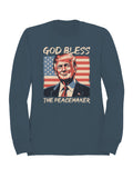 God Bless The Peacemaker Art Women's Sweatshirt