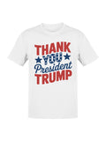 Thank You President Trump Graphic Men's T-shirt