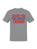 Thank You President Trump Design Men's T-shirt