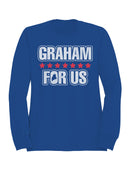 Graham for Us Campaign Graphic Men's Sweatshirt