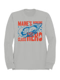 Maine's Working Class Hero Oyster Men's Sweatshirt