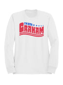 Supporting Graham Patriotic Design Men's Sweatshirt