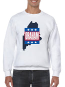 Graham Political Campaign Design Men's Sweatshirt