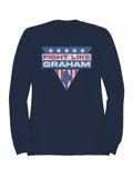 Fight Like Graham Patriotic Design Men's Sweatshirt