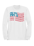 Pro Healthcare Union Freedom Design Women's Sweatshirt