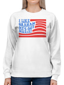 I Like Graham He's Got Moxie Women's Sweatshirt