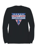Fight Like Graham Patriotic Design Women's Sweatshirt