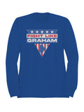 Fight Like Graham Patriotic Design Women's Sweatshirt