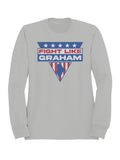 Fight Like Graham Patriotic Design Women's Sweatshirt