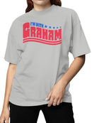Supporting Graham Patriotic Design Women's T-shirt